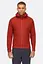 Мужская легкая утепленная куртка Rab Xenair Alpine Light Jacket M Темно-червоний - миниатюра 1