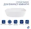 Раковина накладна Qtap Cardinal 500×380×140 White з донним клапаном QT04116302W48464 - мініатюра 3