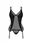 Корсет та стрінги Obsessive Nesari M/L (чорний) - мініатюра 11