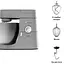 Кухонная машина Kenwood KVL 4170 S (0W20011162) - миниатюра 5