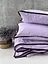 Комплект постільної білизни сімейний 2 х 155х215 см см варена бавовна White Dream Ліловий  (2003/3) - мініатюра 2