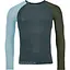 Термокофта Ortovox 120 Comp Light Long Sleeve M M Синій/Сірий (1054-025.001.1166) - мініатюра 1