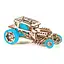 Дерев'яний конструктор "Hot Rod" Time for Machine T4M380303 Синій - мініатюра 1