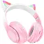 Наушники Hoco Bluetooth Stereo W42 Cat Ear cherry blossom - миниатюра 2