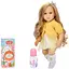 Кукла, 50 см, длинные волосы, бутылочка (в ассортименте) - миниатюра 1
