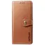 Шкіряний чохол-книжка Getman Gallant (PU) для Samsung Galaxy S23 FE Коричневий - мініатюра 1