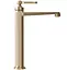 Смеситель для умывальника Rea Monaco brushed gold высокий REA-B4212 Золотой - миниатюра 2