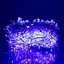Новорічна гірлянда вулична Різдвяна фея GarlandoPro 50 м 500 LED білий провід Синій CF500L50MWBL - мініатюра 2