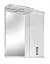 Зеркало в ванную комнату ПИК Декор Дз1п-50л правое со шкафчиком 50 см 30412 - миниатюра 1