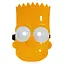 Маска Сімпсон Барт - мініатюра 1