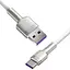 Дата кабель Baseus Cafule Metal Data USB to Type-C 66W (1m) (CAKF00010) - миниатюра 3