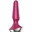 Анальна смарт-вібропробка Satisfyer Plug-ilicious 2 Червона - мініатюра 1