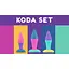 Набір анальних пробок PMV20 Koda Butt Plug Set - мініатюра 6