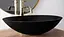 Умивальник Rea Della Black Matt накладний REA-U0274, Чорний матовий - мініатюра 5