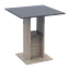 Стіловий стіл Doros Коуд Дуб сонома/Графіт 70х70х74 (41510132) - мініатюра 5