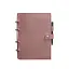 Шкіряний блокнот з датованим блоком (Софт-бук) 9.1 рожевий - мініатюра 6