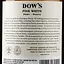 Портвейн Symington Family Estates Dow's Fine White DO, белое, сладкое, 19%, 0,75 л (8000009452678) - миниатюра 3