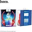 Наушники Bluetooth Hoco Promise W25 с поддержкой карт памяти MicroSD и 3.5 AUX синие - миниатюра 4