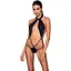 Боді-халтер з екошкіри Passion JANNIES Body XXL/XXXL black - мініатюра 1