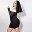 Эротический костюм монашки JSY P61130 Plus Size - миниатюра 3