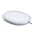 Бездротовий зарядний пристрій Baseus Jelly wireless charger 15 W WXGD-02 білий - мініатюра 2