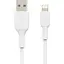 Кабель Belkin USB-A - Lightning, PVC заряджання/синхронізації 1м, 12Вт, PVC, білий - мініатюра 6