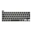 Накладка на клавіатуру DK для Apple MacBook Pro 16" 2019 UK силікон чорний (010470) - мініатюра 1