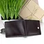 Кошелек кожаный мужской коричневый Handycover HC0042 на кнопке - миниатюра 3