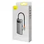 Usb Hub Baseus Metal Gleam Series 4-in-1 Multifunctional Type-C Серый (CAHub-CY0G) - миниатюра 7