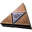 Головоломка из металла Huzzle Zelda Triforce 5 звезд 515145 - миниатюра 1
