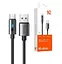 Кабель Mcdodo USB-A to Type-C Cable With Breathing Light 1.2 м Чорний - мініатюра 3