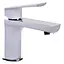 Смеситель для умывальника Topaz Lexi TL 21201-H57-W Белый - миниатюра 1