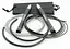 Скакалка скоростная на алюминиевая подшипниках MadMax MFA-286 Speed ​​jump rope Black 3 м (MFA-286-BLK-U) - миниатюра 2
