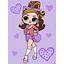 Картина за номерами "L.O.L. Surprise! Tweens Fancy Gurl" KHO6284, 30х40 см - мініатюра 1
