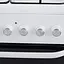 Комбинированная плита Eleyus Corus 6007 H1 EF WH - миниатюра 7