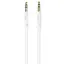 Аудіо кабель Aux Hoco UPA16 (2m) Білий - мініатюра 1