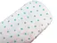 Простынь хлопковая Moontime в коляску "Звезды мятные на белом" - миниатюра 1