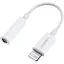 Перехідник Ugreen Lightning 3.5 mm 10cm Headphone Jack Adapter Model US212 Білий - мініатюра 1