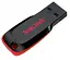 Флеш-накопичувач Sandisk USB 2.0 Cruzer Blade 64Gb Black/Red (SDCZ50-064G-B35) - мініатюра 2