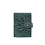 Женская кожаная обложка для паспорта 3.0 Инди зеленая - миниатюра 7