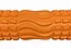 Масажний ролик EasyFit Wavyspines 33 см Помаранчевий (EF-2060-Or) - мініатюра 2