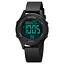 Чоловічий наручний годинник 1758BK Black Skmei acs0030603 - мініатюра 1