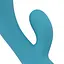 Вібратор-кролик Cala Azul Martina I Rabbit Vibrator 18 см бірюзовий - мініатюра 8