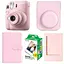 Набор камера Fujifilm Instax Mini 12, Фотобумага 20шт, Чехол, Фотоальбом 108 фото, Фоторамка Розовый - миниатюра 1
