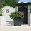 Вазон Lechuza Cube Cottage 40 белый (15380) - миниатюра 7
