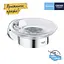 Мыльница с держателем Grohe QuickFix Start Cube 41193000, Хром - миниатюра 3