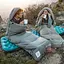 Спальник с капюшоном Naturehike M400 NH20MSD02, 1°C правый серый - миниатюра 2