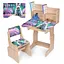 Дитяча Парта N 2071-1-3 дерево, зі стільчиком - мініатюра 1