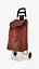 Сумка хозяйственная на колесах A-4 Бордовый. - миниатюра 1