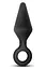 Анальная пробка Anal Adventures Platinum Loop Plug Large 13.3 см (черный) - миниатюра 1